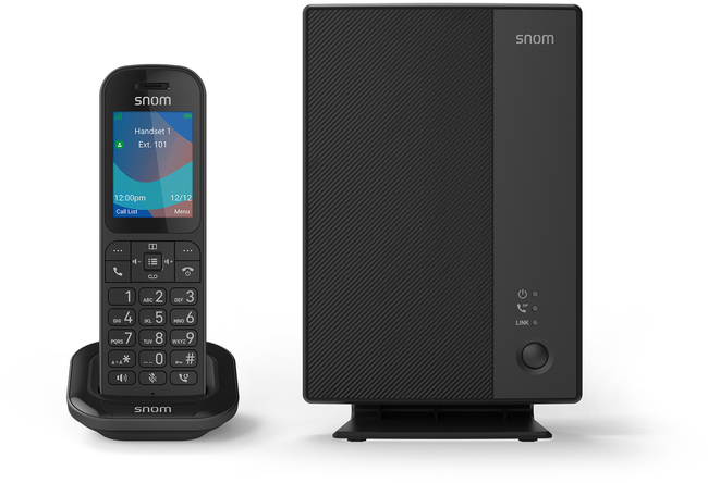 Snom M253 bundle containing M250 base and M53 handset