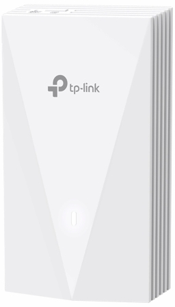 TP-Link EAP655-Wall is a compact AX3000 Wi-Fi 6 wall-plate access point