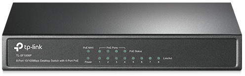 TP-Link SF1008P 8 Port PoE Switch
