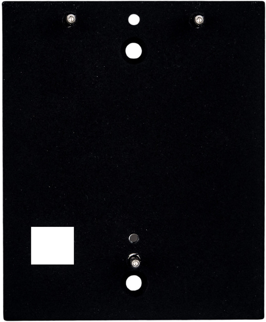 Backplate to surface-mount 1 Verso module or Access Unit (1x1)