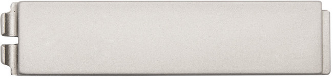 Metal cover for the 2N Verso Buttons (Brushed Nickel)