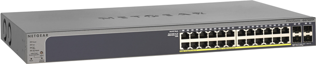 Netgear 24 Port (24 PoE), 4x SFP, 10/100/1000, Switch