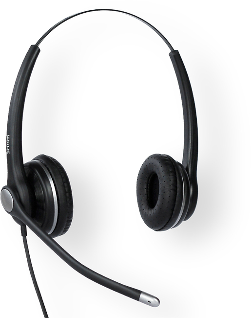 Snom A100D Dual Wired QD Headset