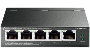 TP-Link SG105PE 5 Port Gigabit PoE Switch