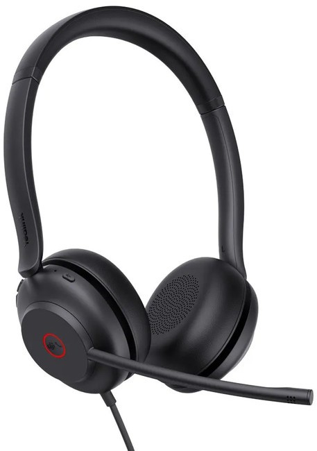 Yealink UH35 Dual USB-C/A Wired Headset with Leatherette ear cushions