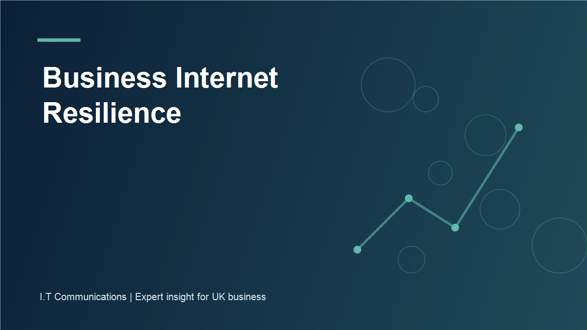 Primary and backup business internet routes connected through a managed firewall