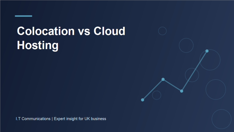 Customer-owned server rack compared with virtual cloud infrastructure