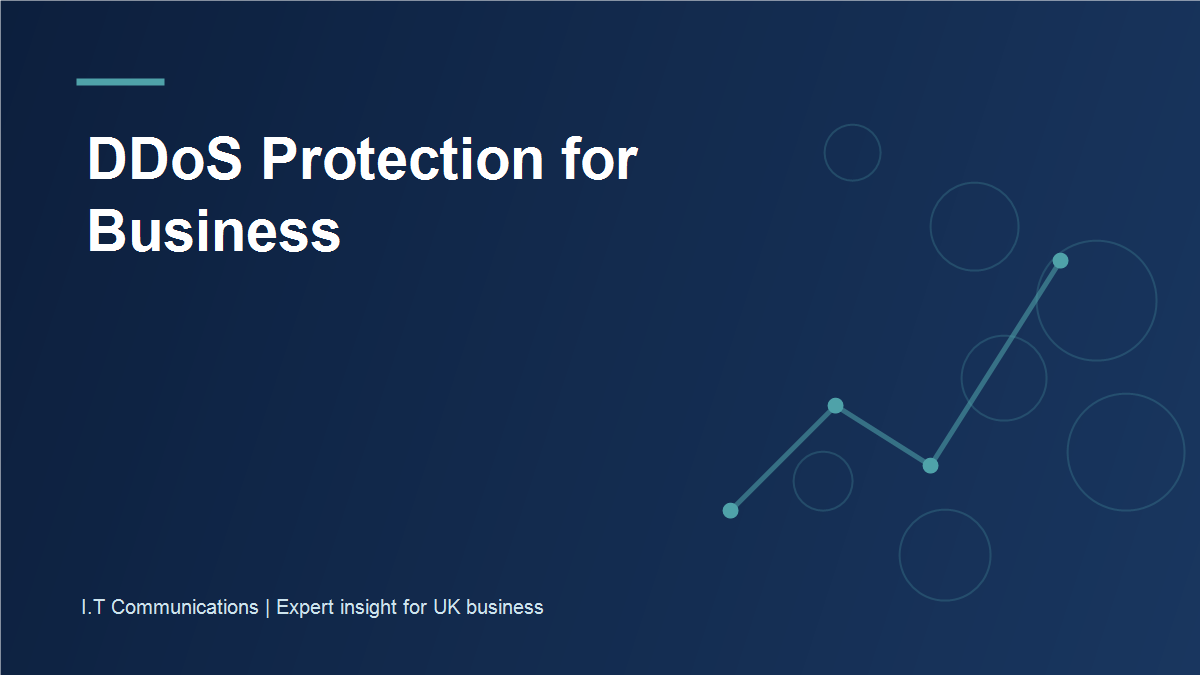 Network traffic being filtered before reaching a protected business service
