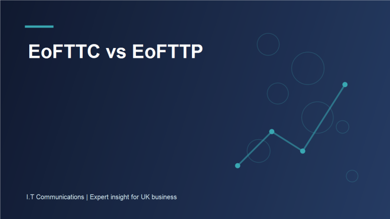 Copper cabinet and full-fibre Ethernet access routes compared for a business site