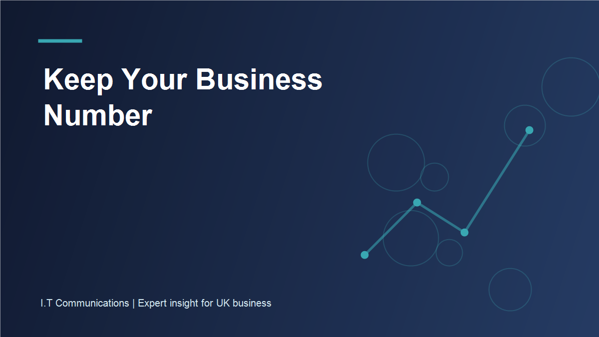 Business telephone number transferring safely between two communications providers