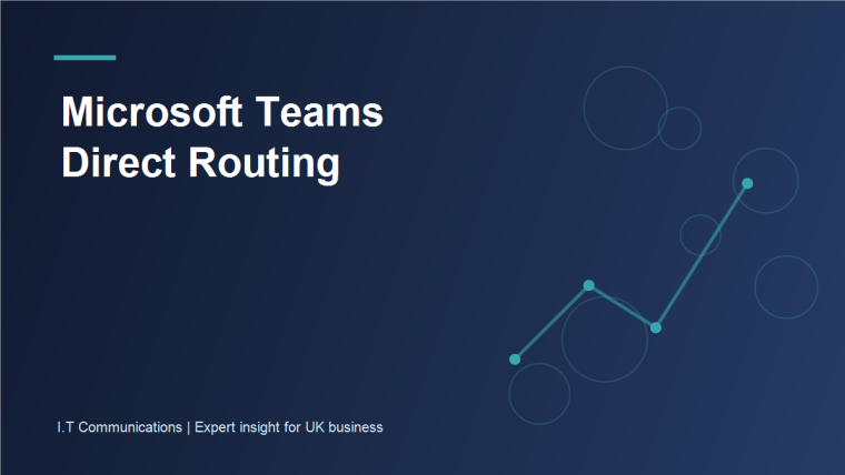 Microsoft Teams users connected through a session border controller to business calling