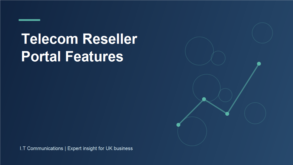 Secure reseller portal showing customer orders, telephone numbers, billing and support
